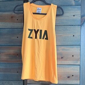 ZYIA Vibrant yellow Sleeveless Tank